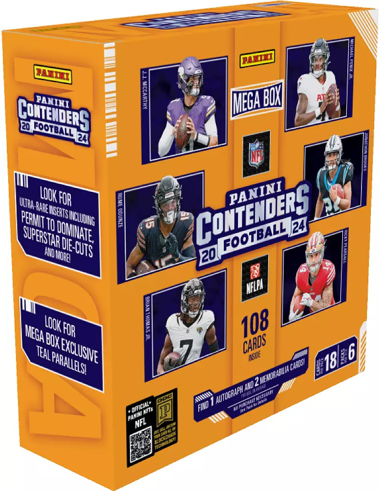 2024 Panini Contenders NFL Football Mega Box