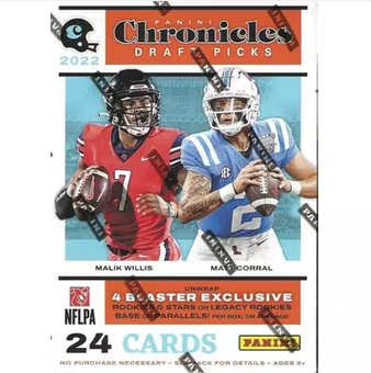 Panini: 2022 Chronicles Draft Picks - Blaster Box