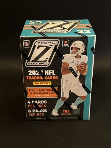 2022 Panini Zenith Football Cards Blaster Box