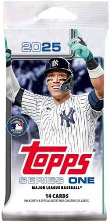 2025 TOPPS SERIES #1 BASEBALL RETAIL PACK