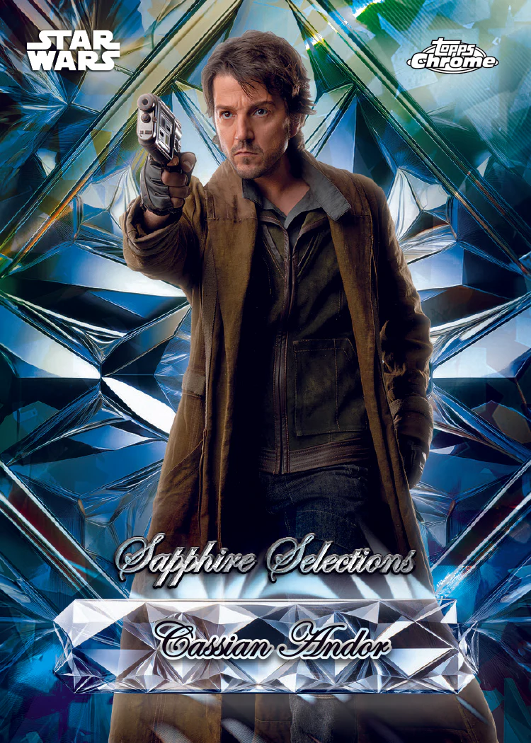 2025 Topps Star Wars Chrome Sapphire Edition Box