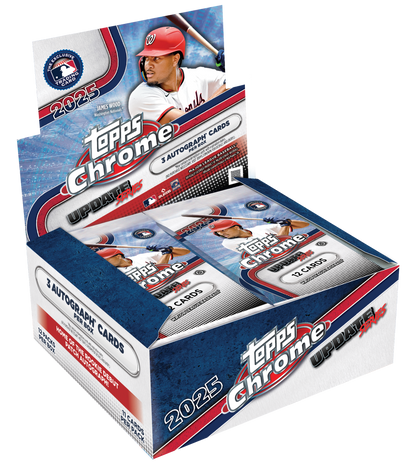 2025 Topps Chrome Update Series Baseball Jumbo Box