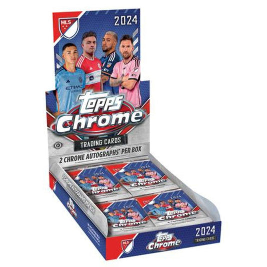 2024 Topps Chrome MLS Soccer Hobby Box