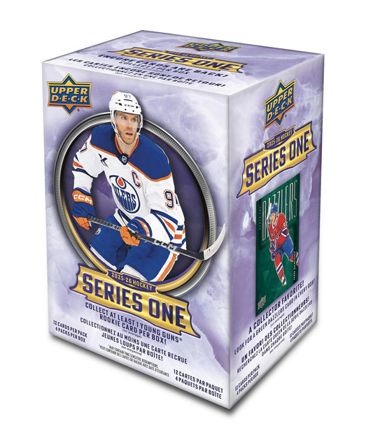 2025-26 Upper Deck NHL Hockey Series #1 Blaster Box
