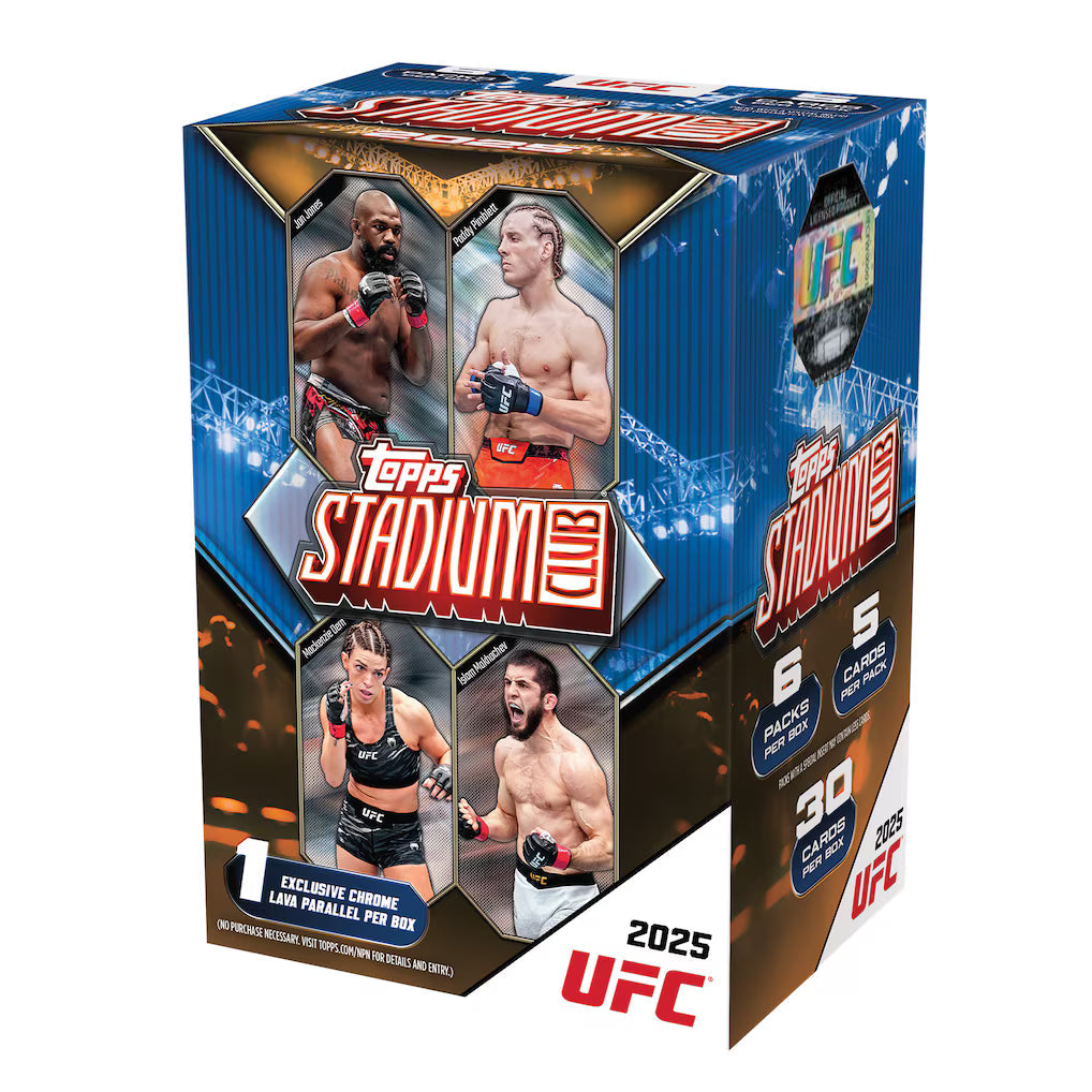 2025 UFC Topps Stadium Club Blaster Box