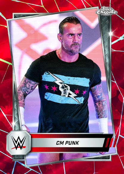 2025 Topps Chrome WWE Sapphire Edition Box