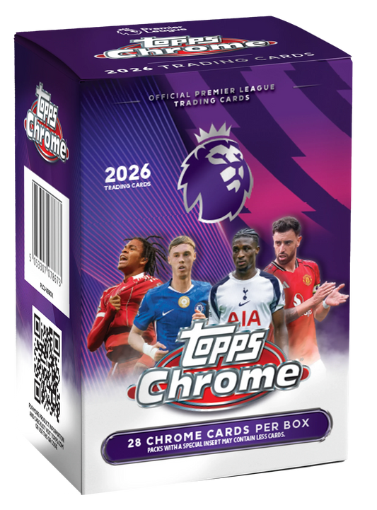2026 Topps Chrome Premiere League Blaster Box