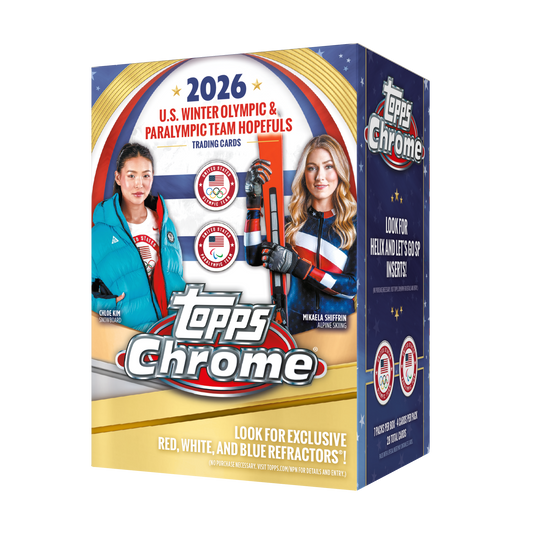 2026 Topps Chrome US Olympics Blaster Box