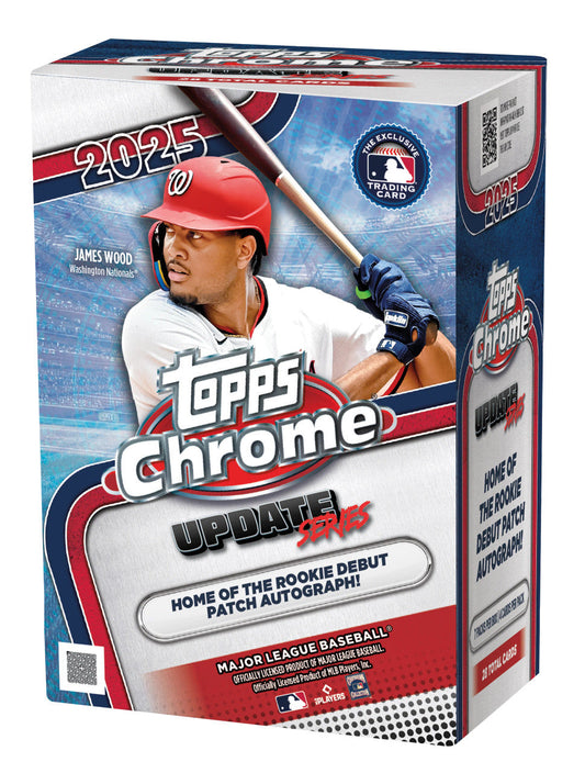 2025 Topps Chrome Update MLB Baseball Blaster Box