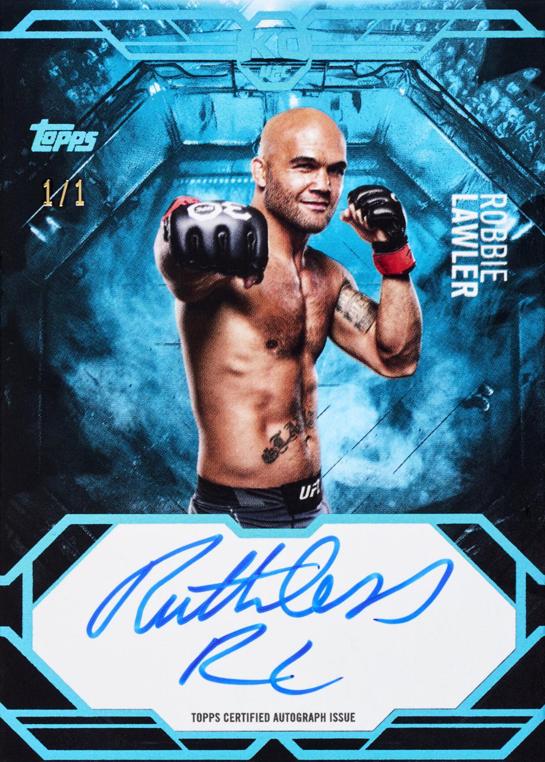 2025 Topps UFC Knockout Hobby Box