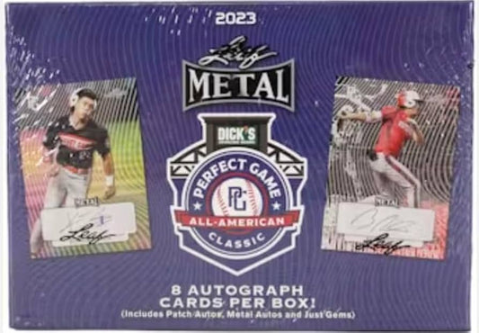 2023 Leaf Perfect Game All-American Classic Baseball Hobby Box