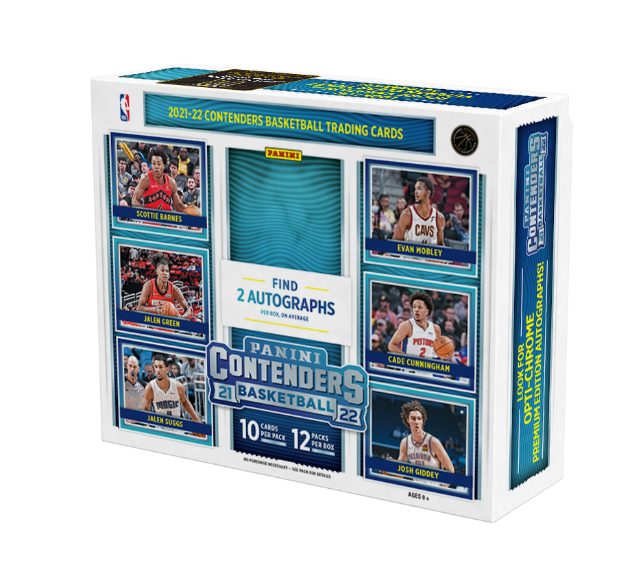 2021/22 Panini Contenders Basketball Hobby Box