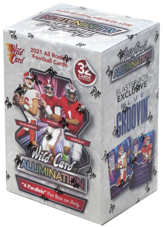 Wild Card: 2021 Football Alumination - Blaster Box