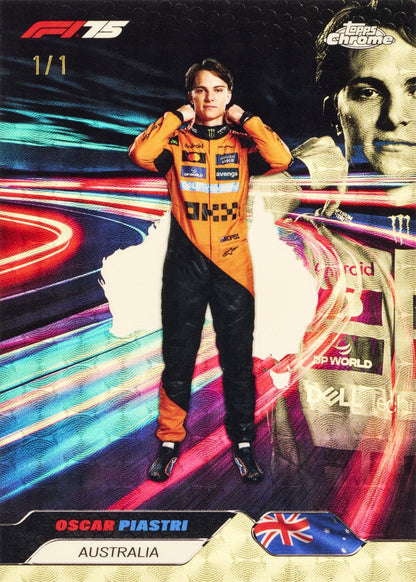 2025 Topps Chrome Formula 1 Racing Hobby Box