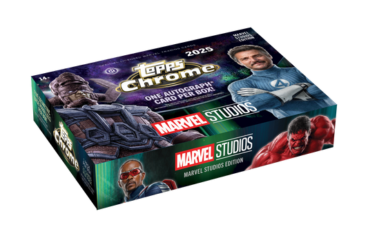 2025 Topps Marvel Studios Chrome Breaker's Delight Box