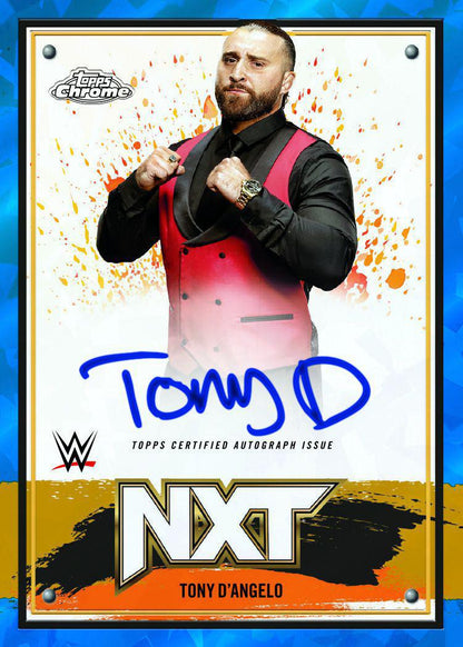 2025 Topps Chrome WWE Sapphire Edition Box