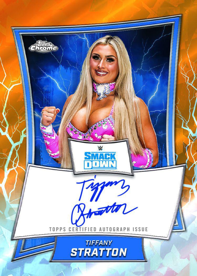 2025 Topps Chrome WWE Sapphire Edition Box