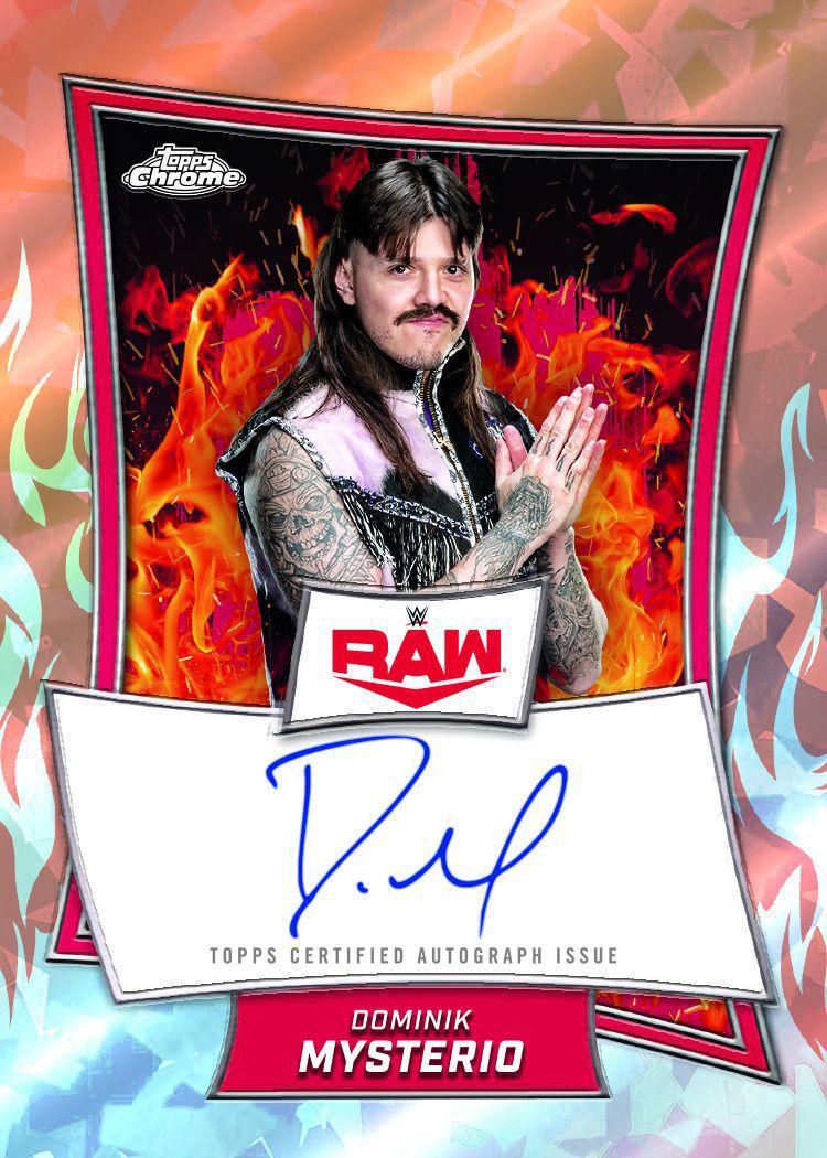 2025 Topps Chrome WWE Sapphire Edition Box