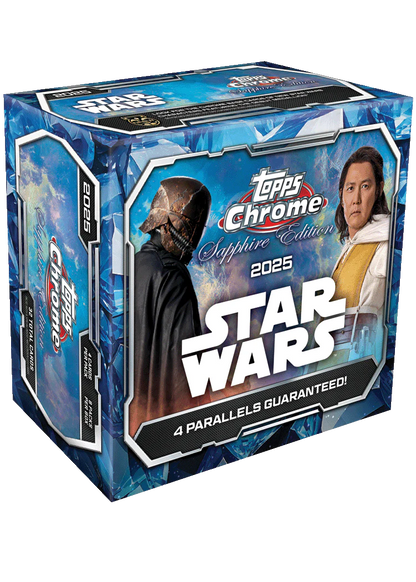 2025 Topps Star Wars Chrome Sapphire Edition Box
