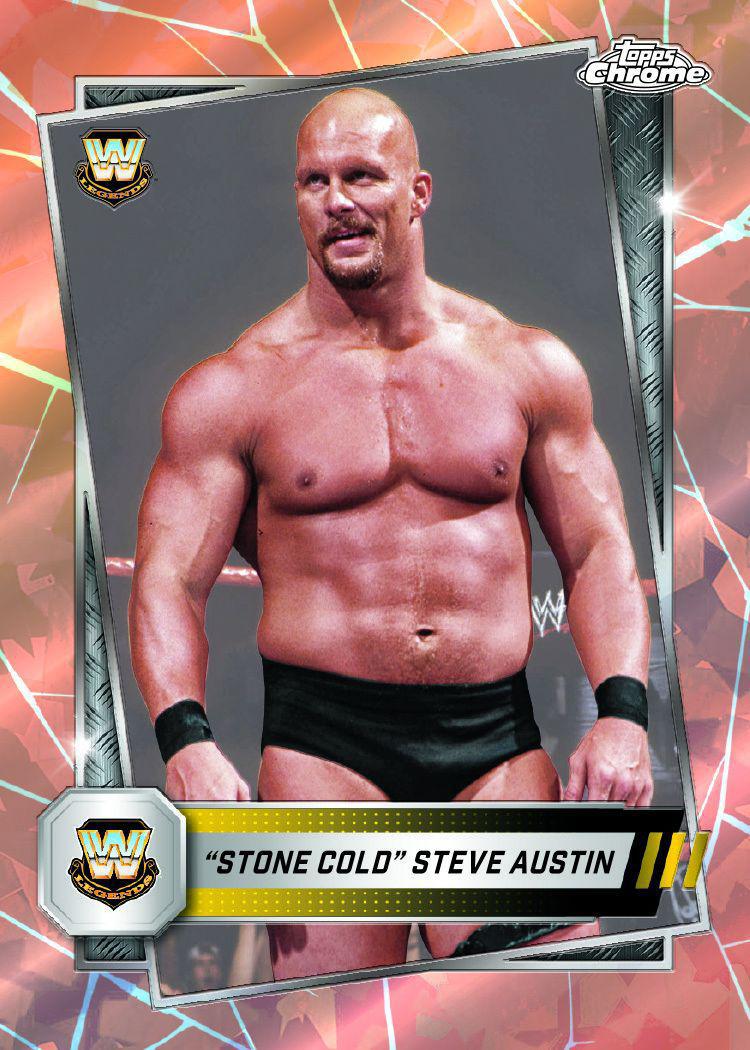 2025 Topps Chrome WWE Sapphire Edition Box