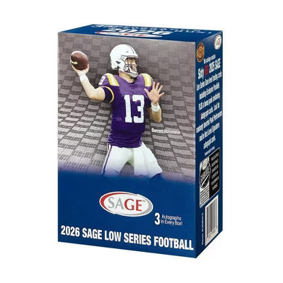 2026 Sage Low Series Football Blaster Box