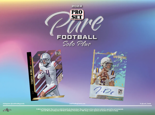 2024 Pro Set Pure Football Hobby Box