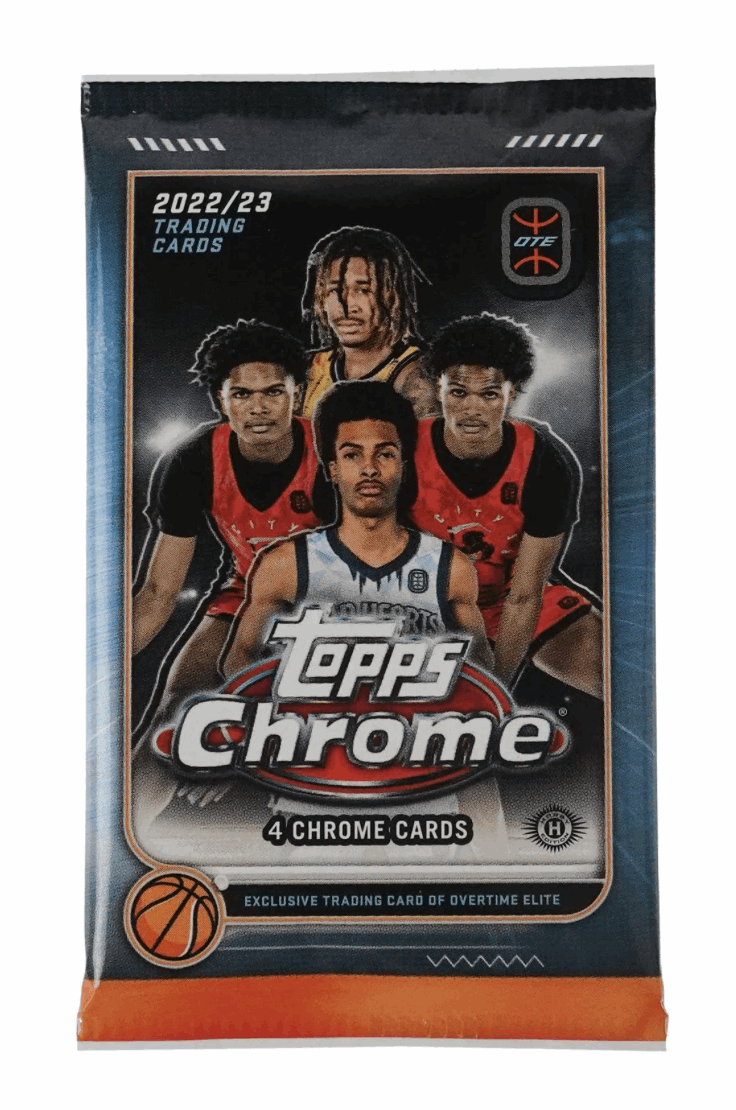 2023 OTE Topps Chrome Hobby Pack