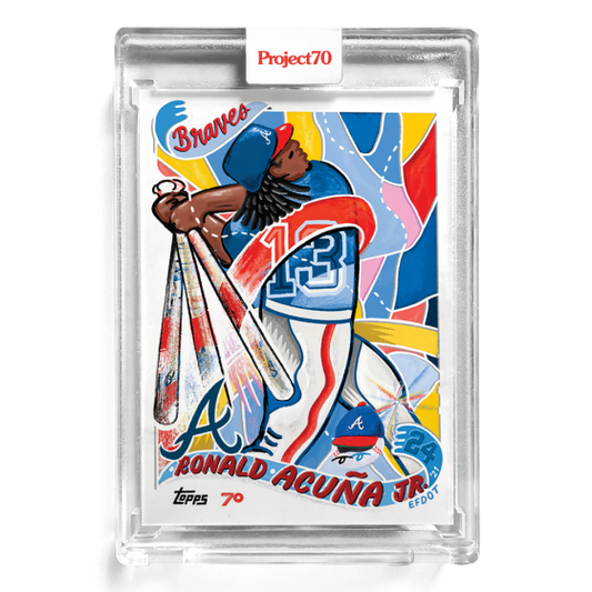Topps Project 70 Ronald Acuna Jr. card by Eldot