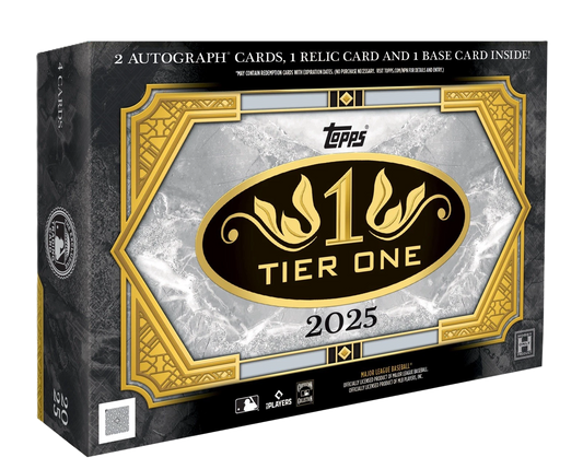 2025 Topps Tier One Baseball Hobby Box