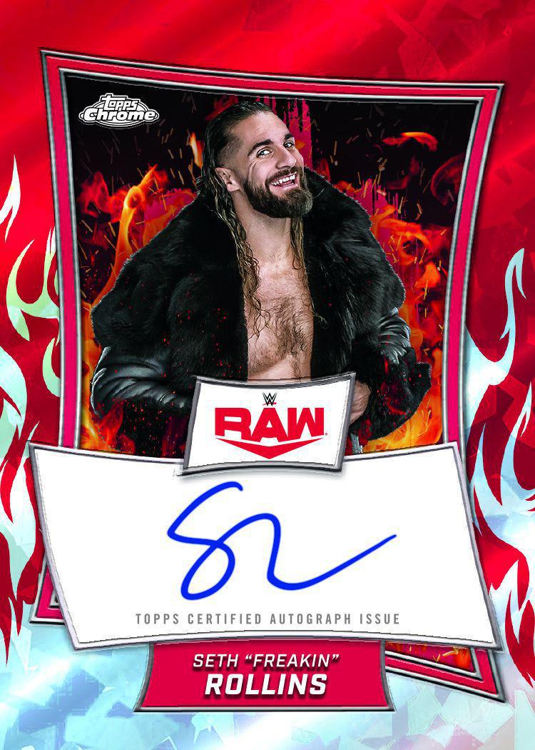 2025 Topps Chrome WWE Sapphire Edition Box