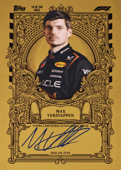 2025 Topps Chrome Formula 1 Racing Hobby Box