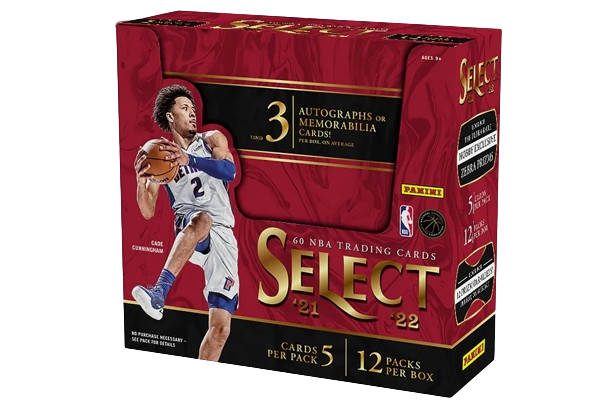 2021/22 Panini Select Basketball Hobby Box