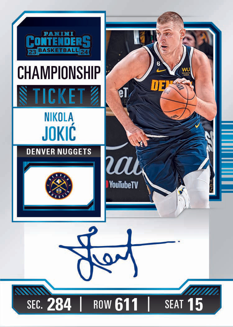 2023/24 Panini Contenders Basketball Hobby Box