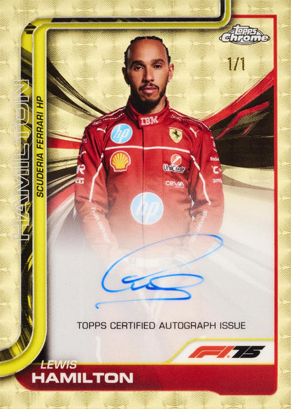 2025 Topps Chrome Formula 1 Racing Hobby Box