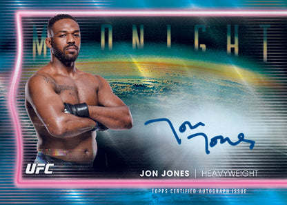 2025 Topps UFC Midnight Hobby Box
