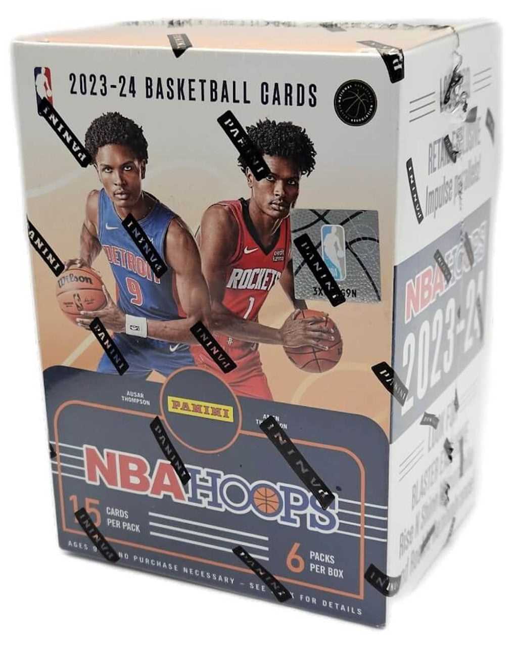 2023-24 Panini NBA Hoops Basketball 6-Pack Blaster Box