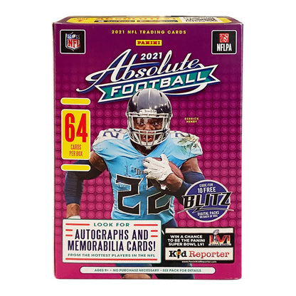 Panini: 2021 Absolute Football Cards - Blaster Box