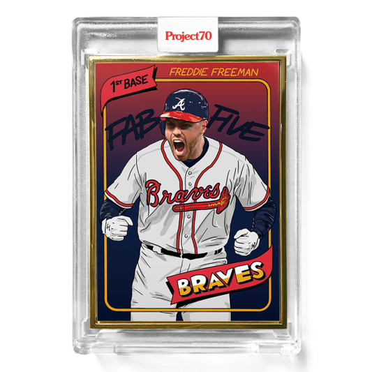 TOPPS Project 70 1980 Topps Freddie Freeman Card