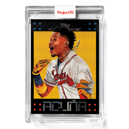 TOPPS Project 70/Card 480 - 2007 Ronald Acuna Jr