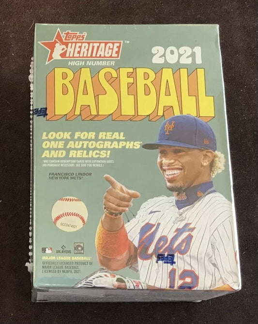 Topps: 2021 Heritage High Number Baseball Packs - Blaster Box (Sealed)
