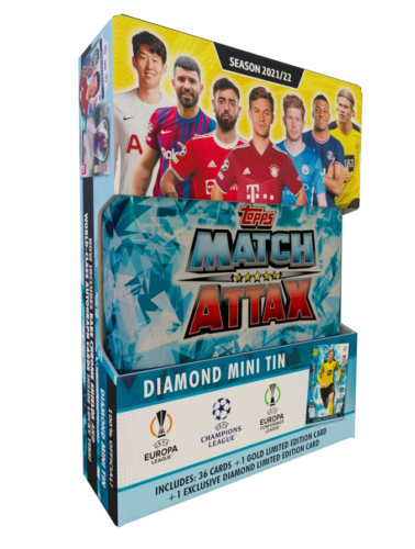 Topps: 2021-22 Match Attax Soccer Diamond - Mini Tin